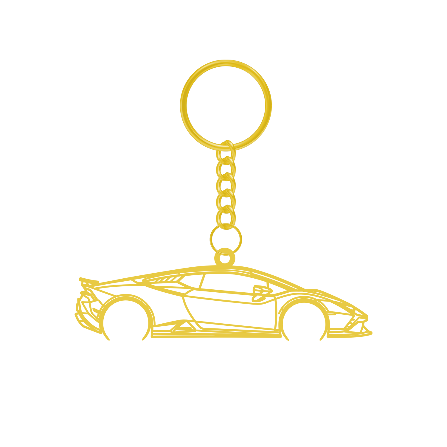 Lamborghini Huracan Tecnica (2022-2025) - Metal Keychain
