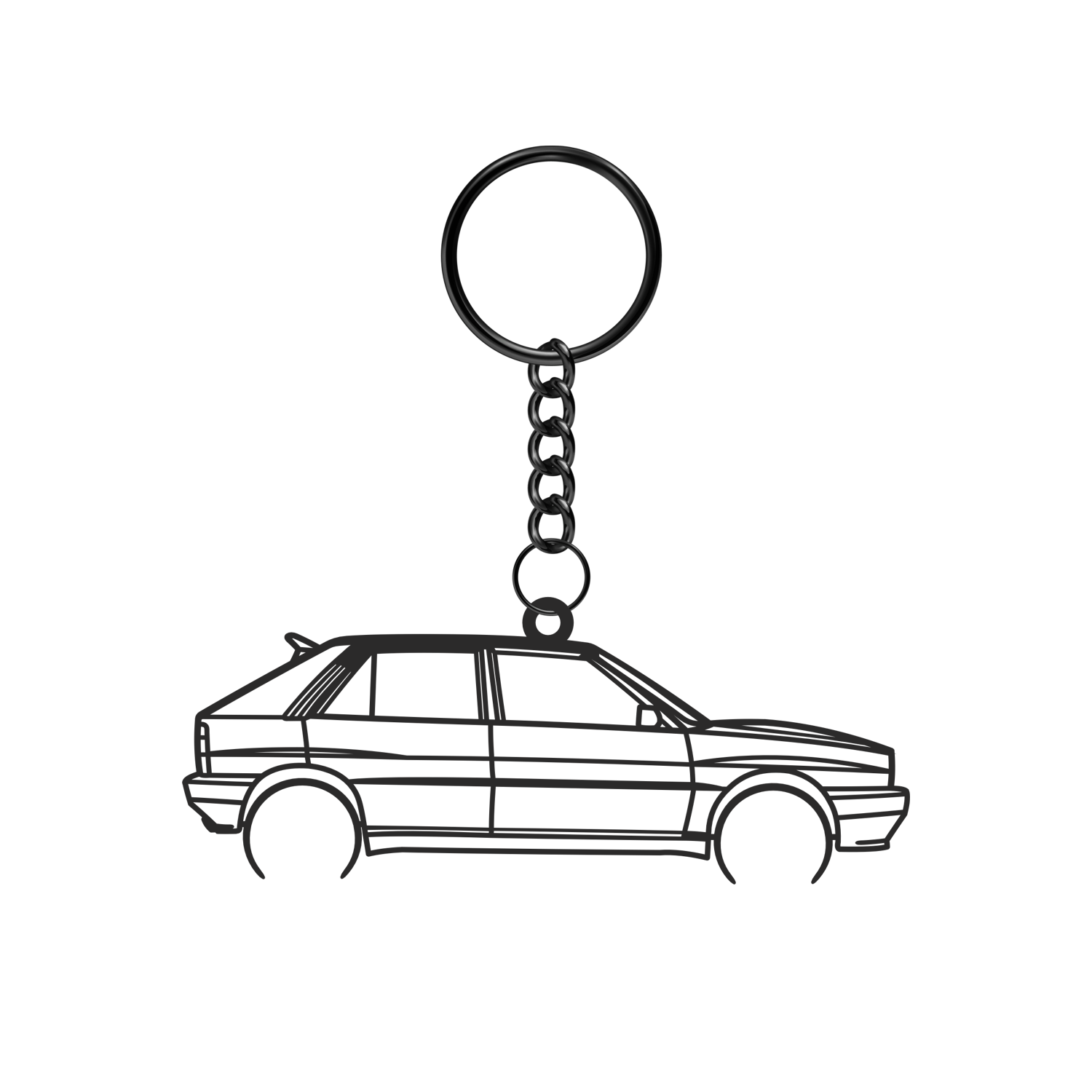 Lancia Delta Integrale (1988-1994) - Metal Keychain