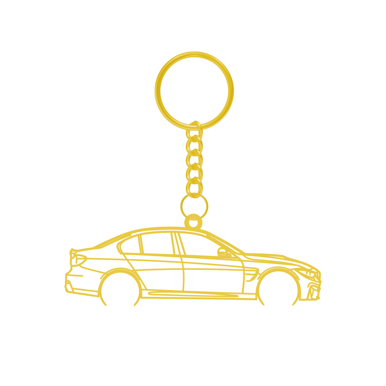 BMW M3 F80 (2014-2018) - Metal Key Ring