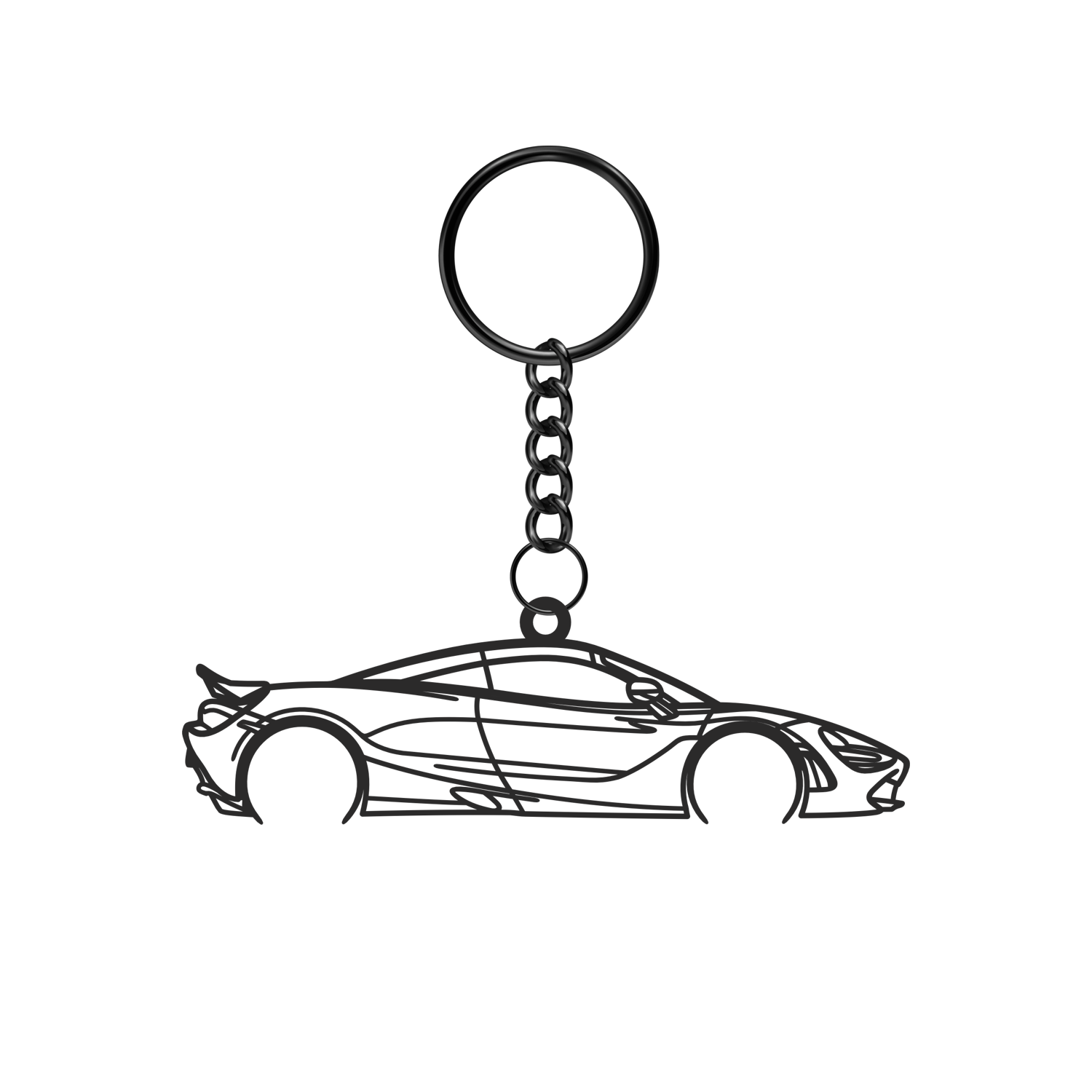 Mclaren 720S (2017-2023) - Metal Keychain