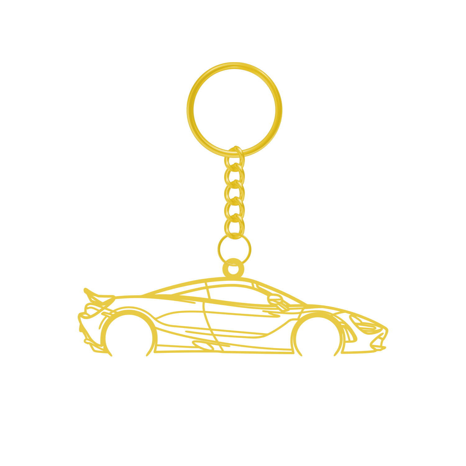 Mclaren 720S (2017-2023) - Metal Keychain