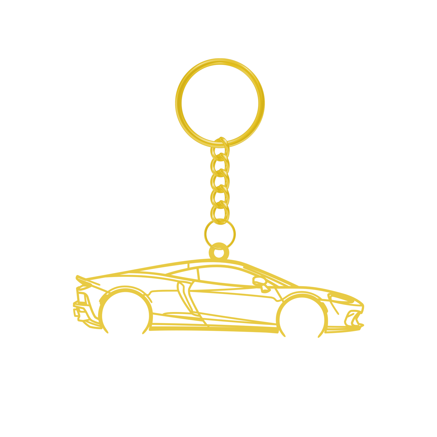 Mclaren GT (2019-2023) - Metal Keychain