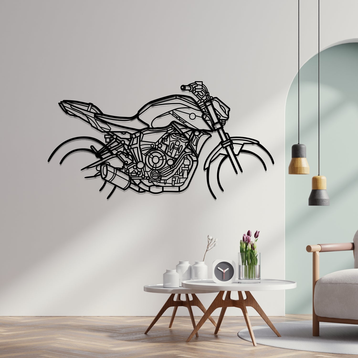 BMW S1000RR Pack M (2023-2024) - Metal Silhouette