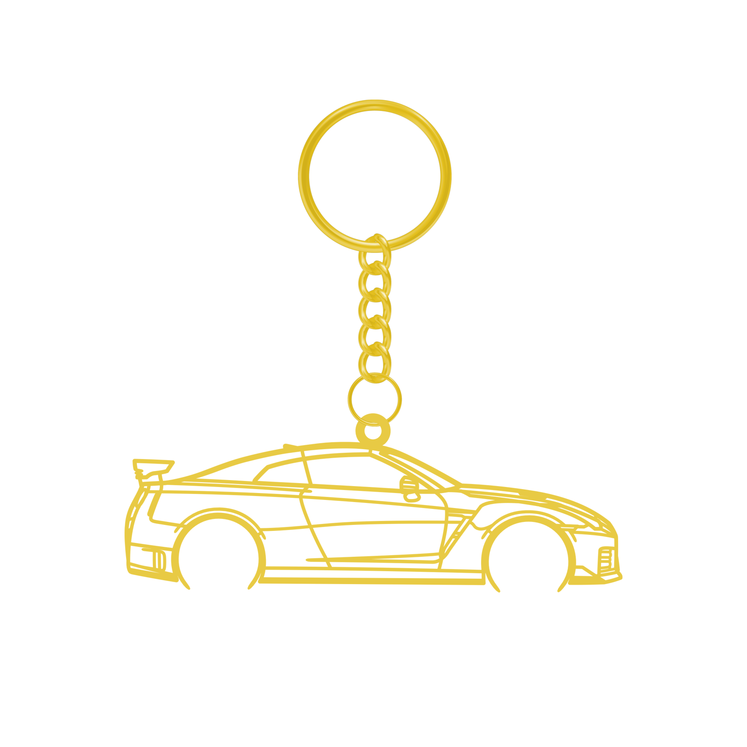 Nissan GT-R Nismo (2017-2023) - Metal Key Ring