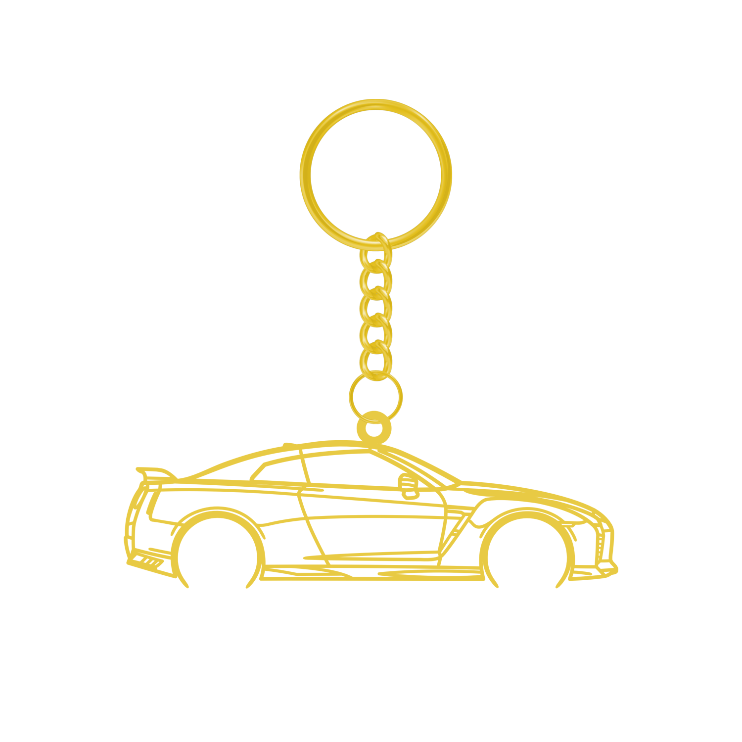 Nissan GT-R R35 (2017-2023) - Metal Key Ring
