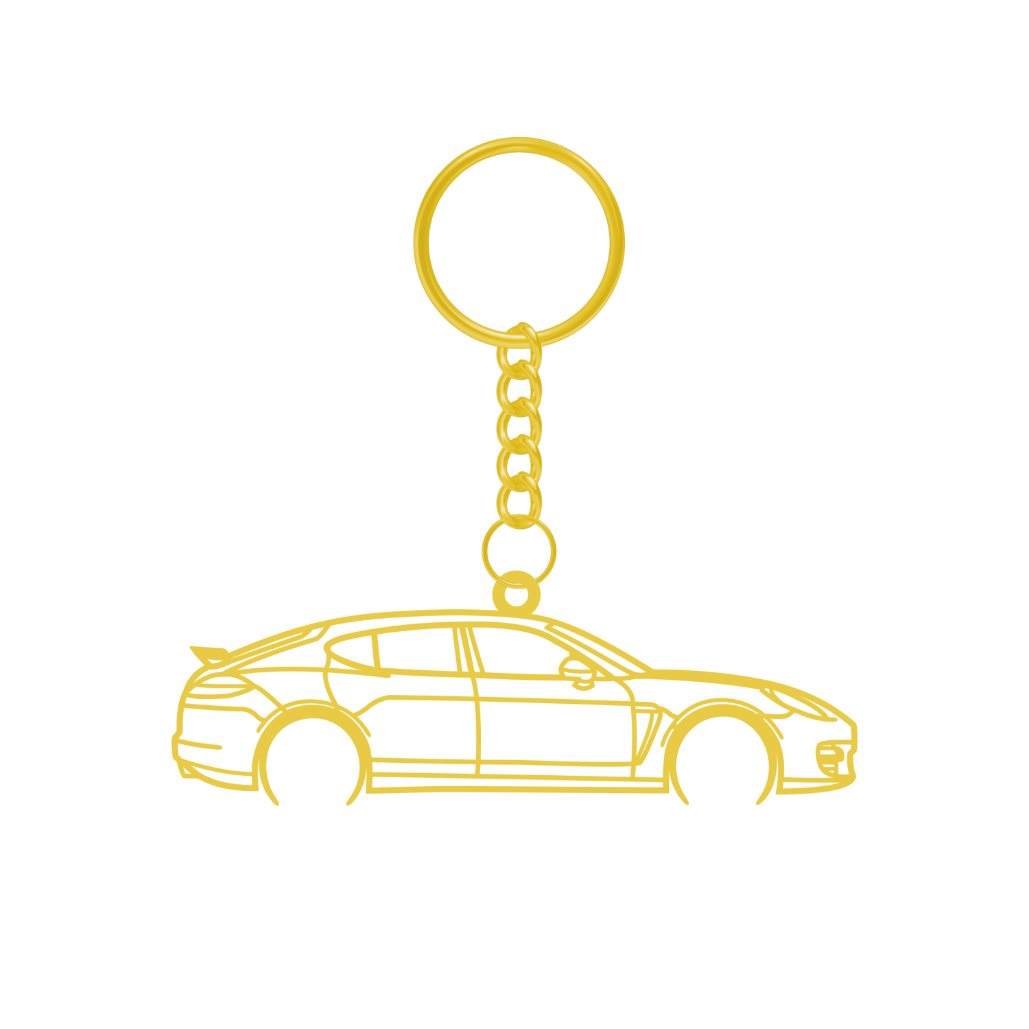 Porsche Panamera (2009-2013) - Metal Key Ring
