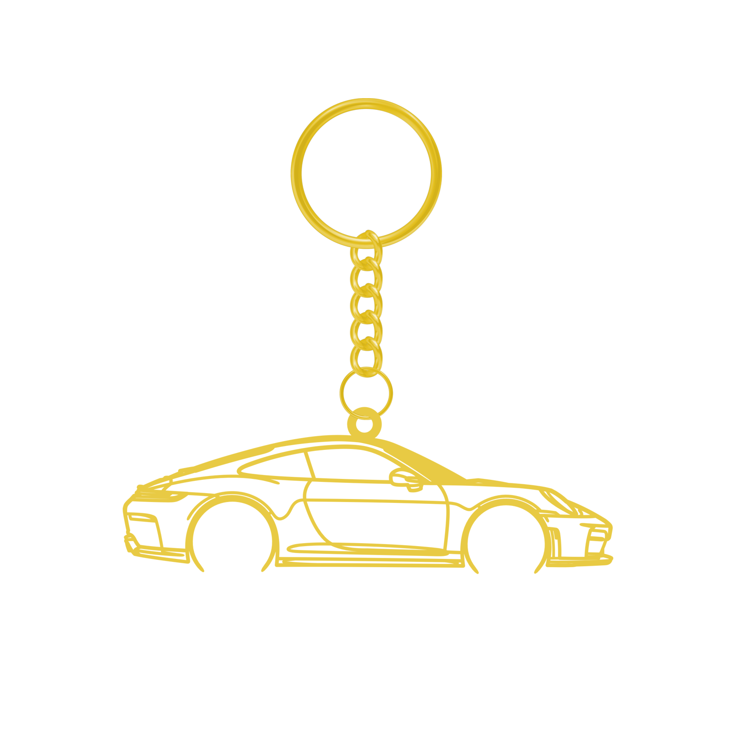 Porsche 911 992.2 GT3 Touring (2025) - Metal Key Ring