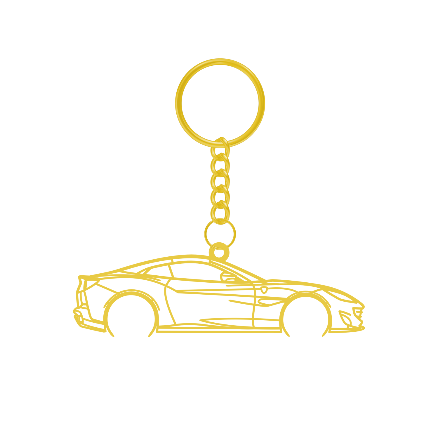 Ferrari Portofino (2017-2020) - Metal Keychain