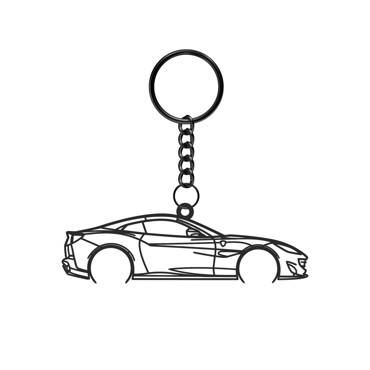 Ferrari Portofino (2017-2020) - Metal Keychain