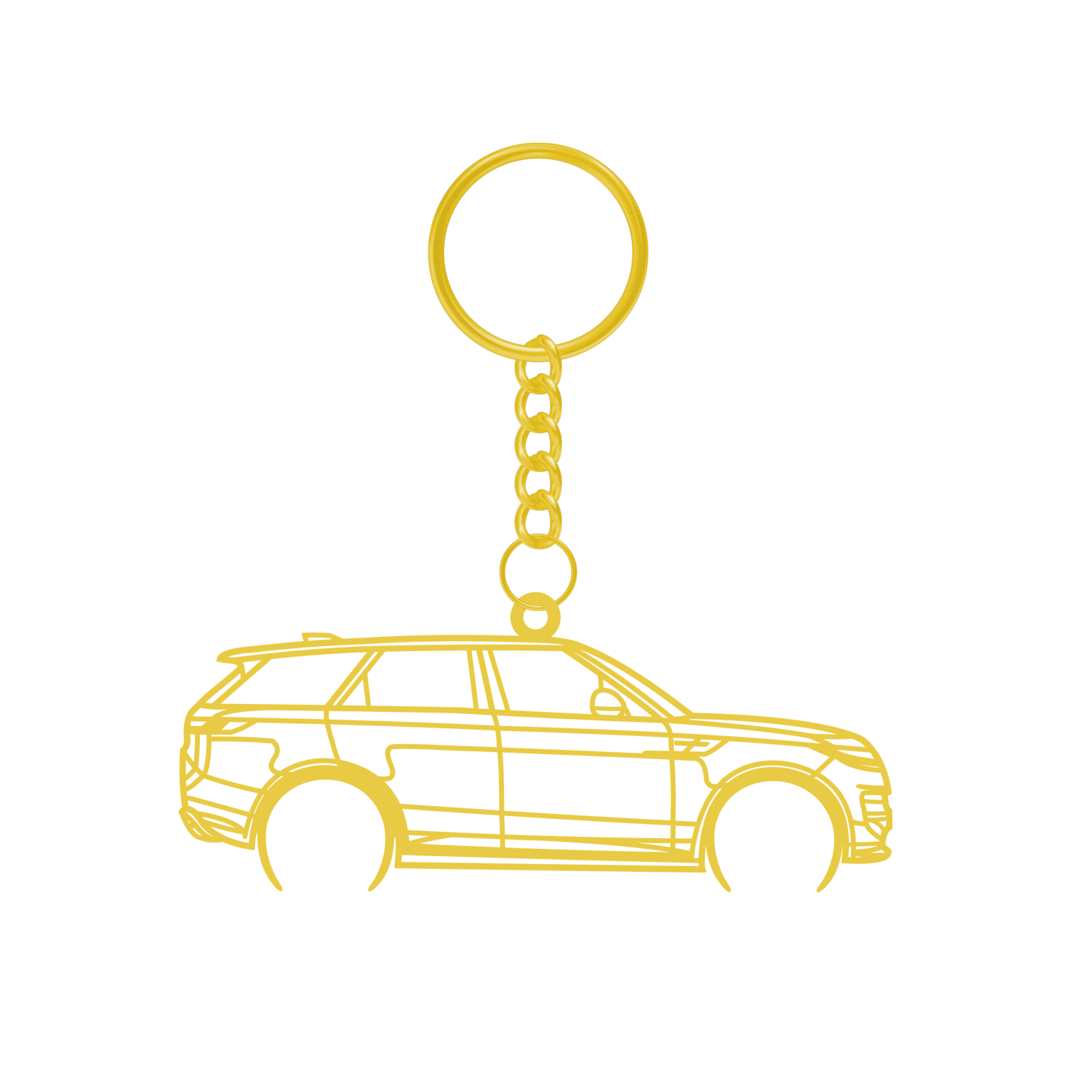 Land Rover Range Rover Sport (2022-2025) - Metal Key Ring