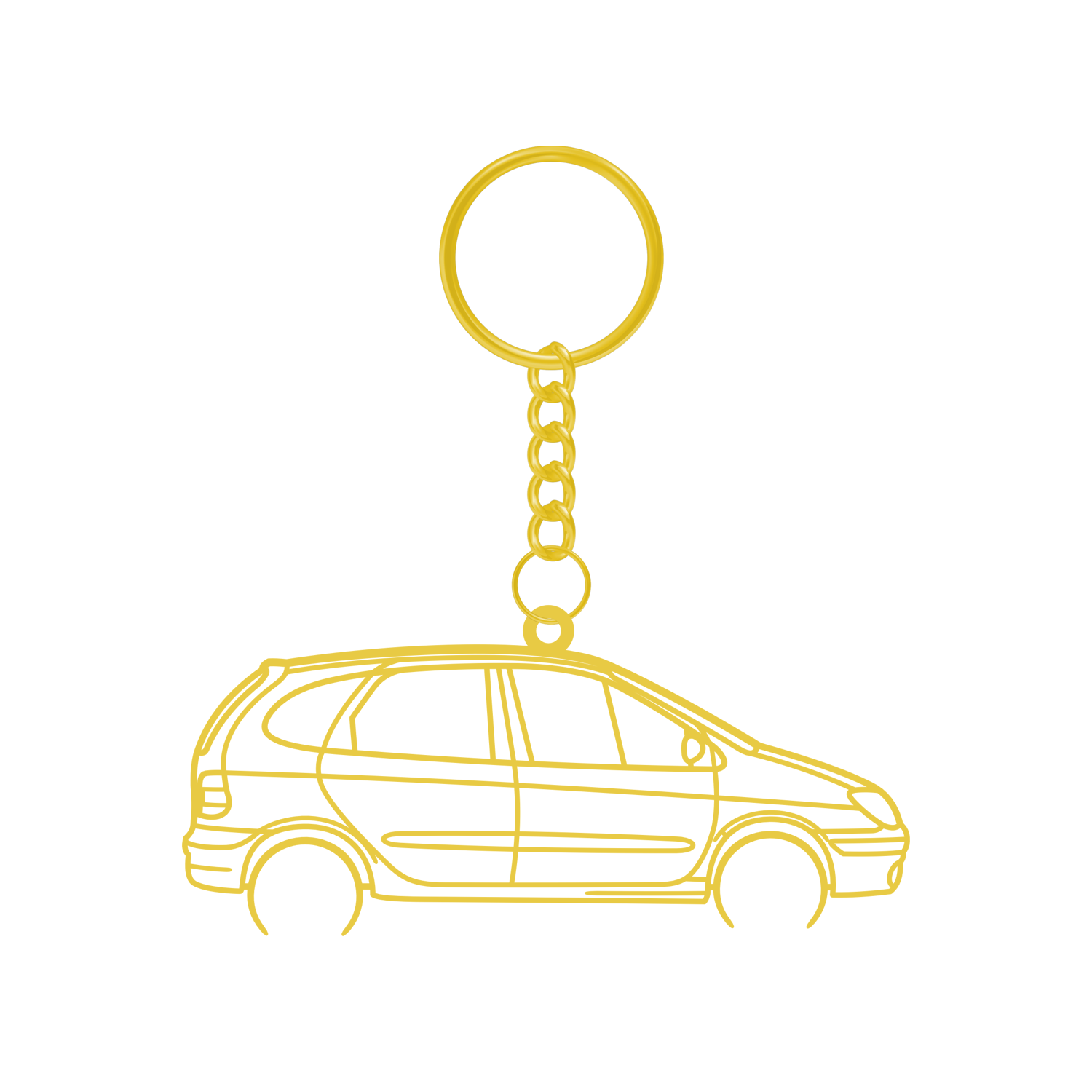 Renault Scénic (1996-2003) - Metal Key Ring