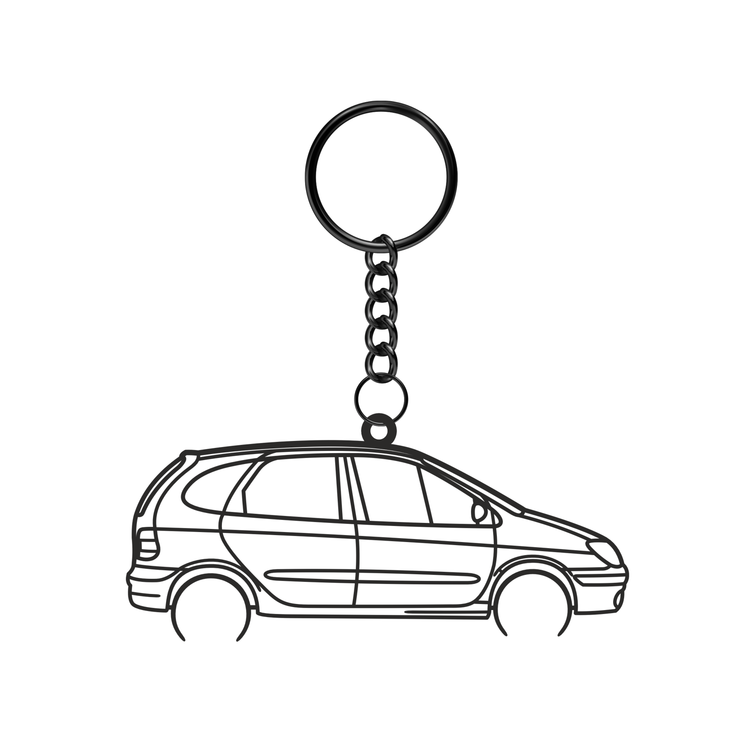 Renault Scénic (1996-2003) - Metal Key Ring