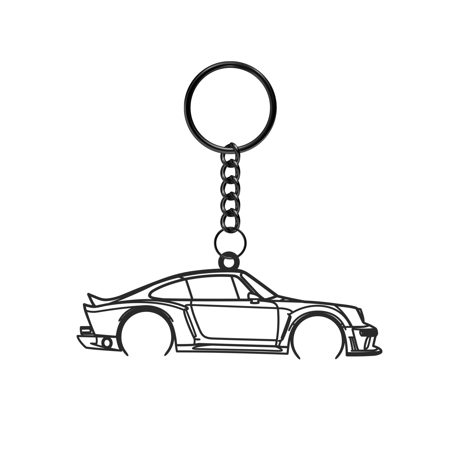 Singer DLS-T - Metal Keychain