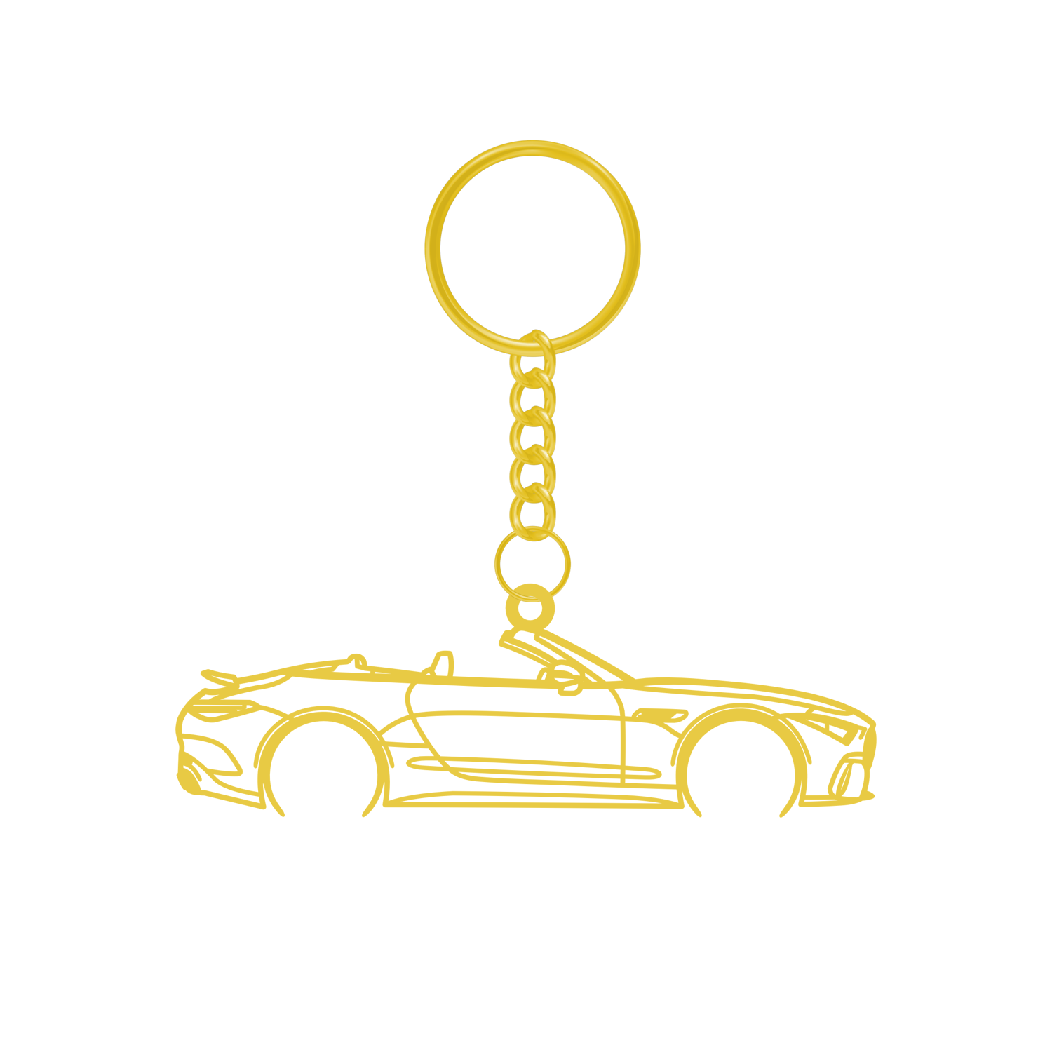 Mercedes SL 43 (2022-2025) - Metal Key Ring
