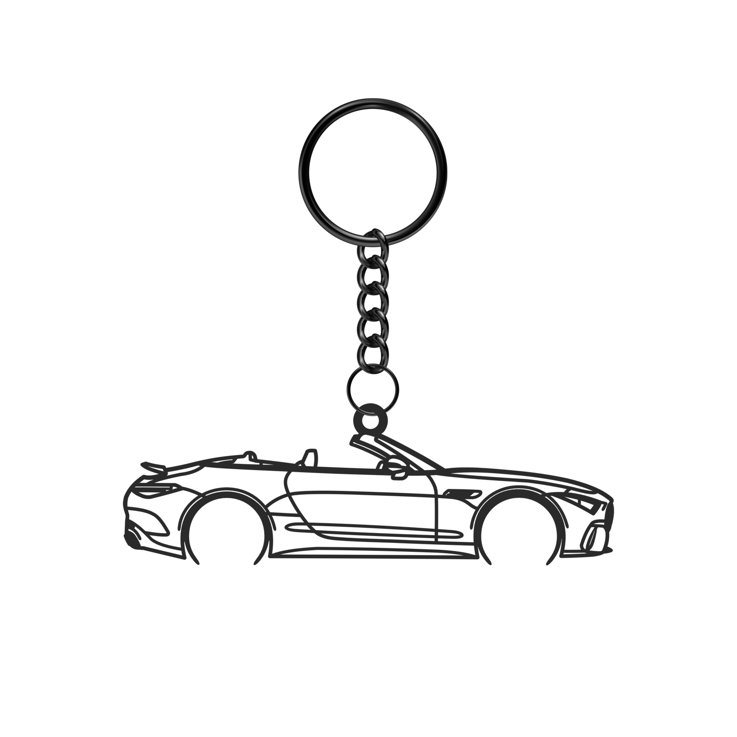 Mercedes SL 43 (2022-2025) - Metal Key Ring