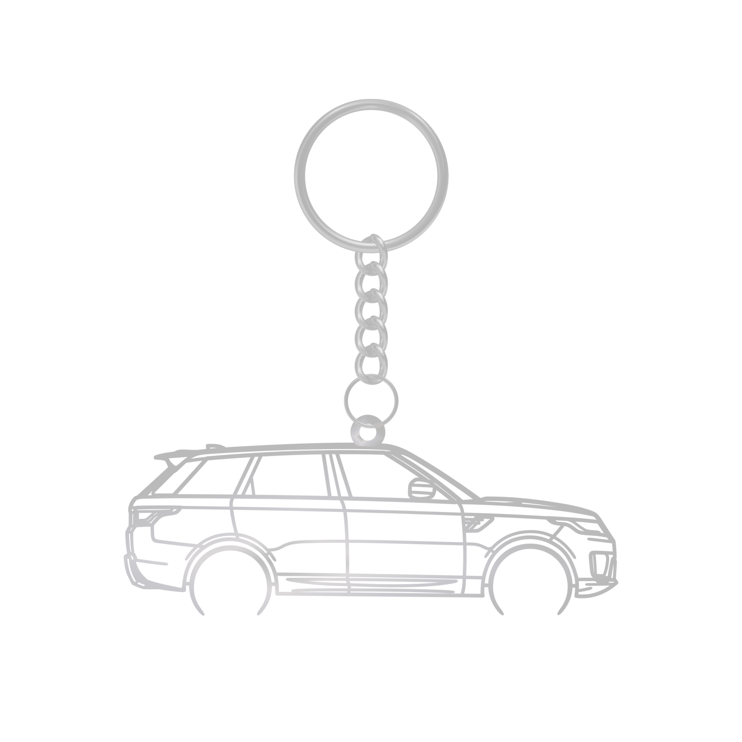 Land Rover Range Rover (2021-2025) - Metal Keychain