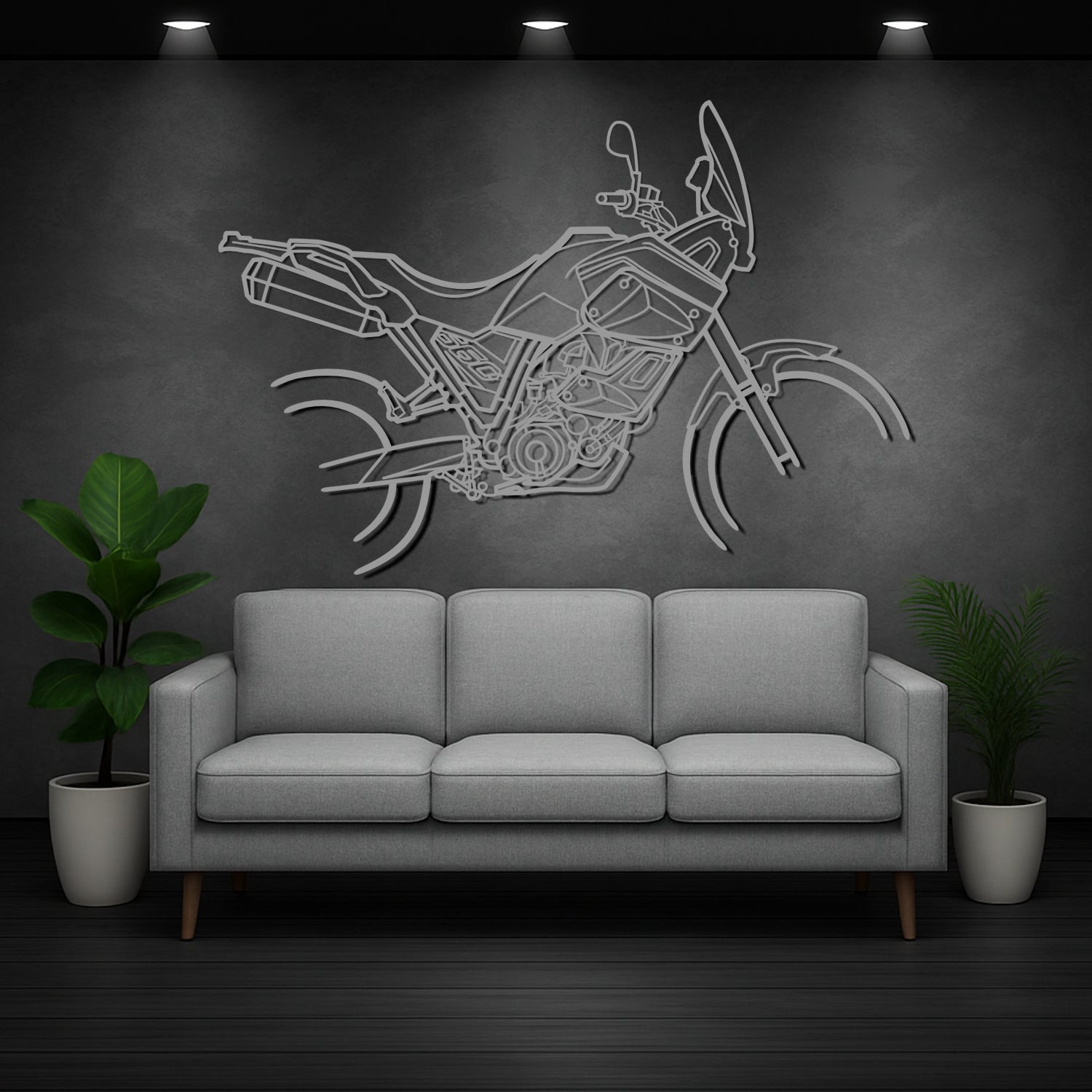 BMW S1000RR Pack M (2023-2024) - Metal Silhouette