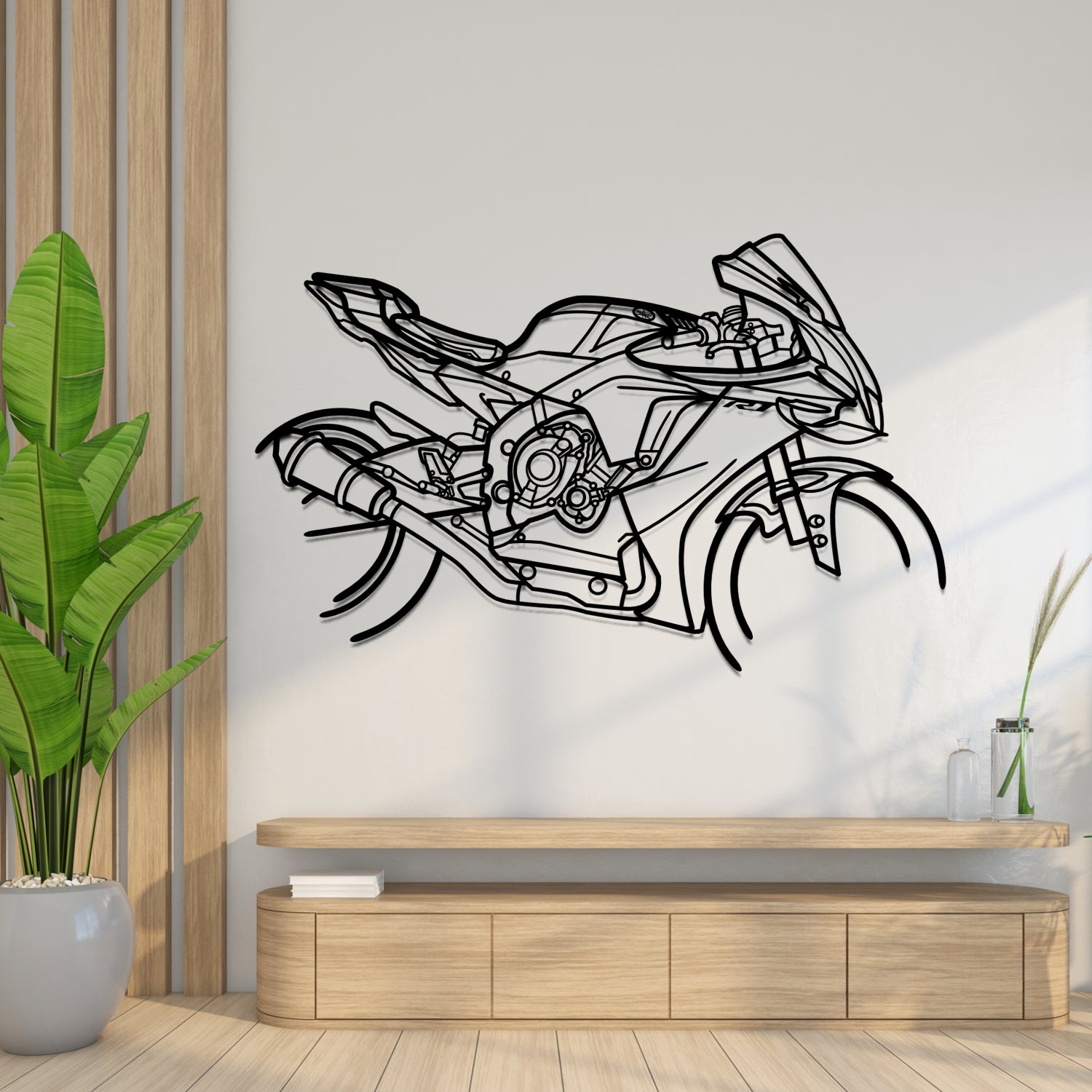 BMW S1000RR Pack M (2023-2024) - Metal Silhouette